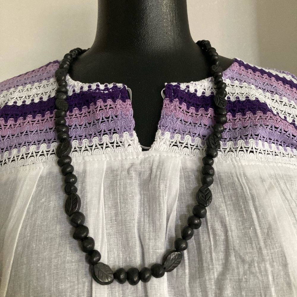 Necklace Leaf Beads